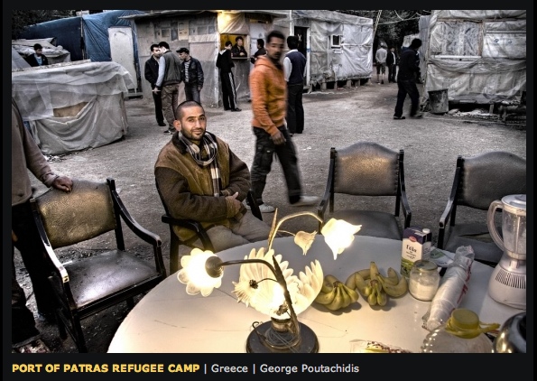 sdn This camp is houses mostly Afghan refugees fleeing to Europe.