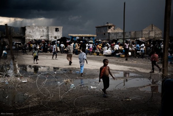 Alice Smeets in Haiti