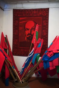 Lenin and His Flags