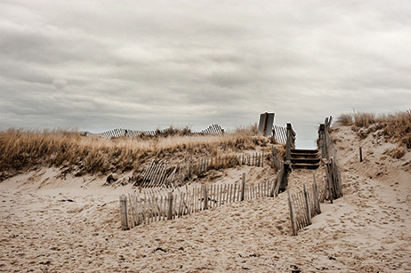Gateway to the Sandy Neck Parking Lot, 2013