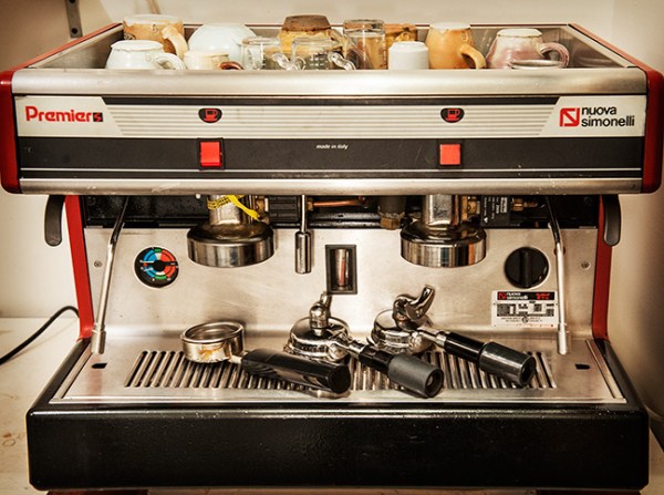 Espresso machine rebuilt